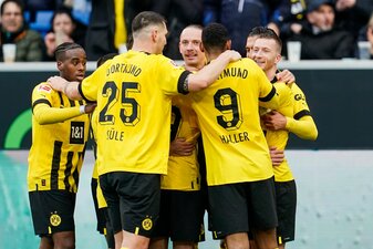 Dortmund erlaubt sich, von der Meisterschaft zu träumen. Dortmund erlaubt sich, von der Meisterschaft zu träumen.