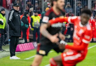 Mit 0:3 musste Urs Fischer mit Union gegen den FC Bayern die erste Niederlage des Kalenderjahres hinnehmen. Mit 0:3 musste Urs Fischer mit Union gegen den FC Bayern die erste Niederlage des Kalenderjahres hinnehmen.