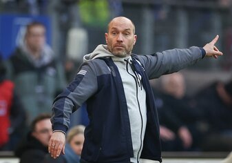 Arminia Bielefeld setzt weiter auf Trainer Daniel Scherning. Arminia Bielefeld setzt weiter auf Trainer Daniel Scherning.