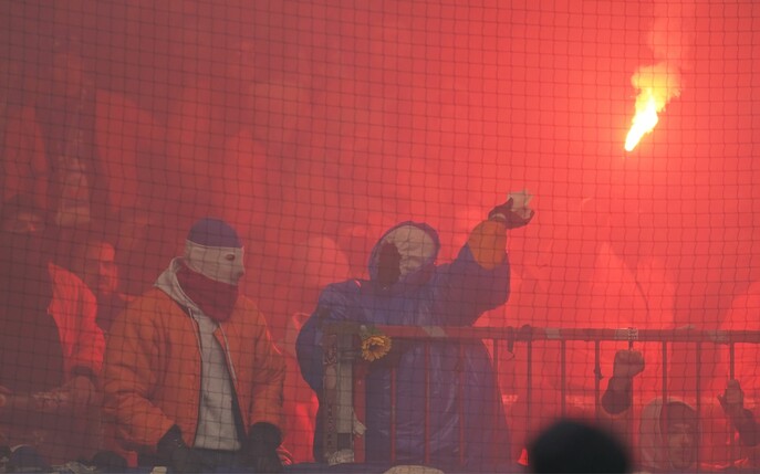 Anhänger von Hansa Rostock hatten auf St. Pauli für Ausschreitungen gesorgt.