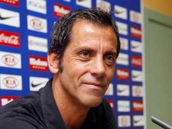 Quique Sanchez Flores hat bei Espanyol angeheuert. Foto: Gustavo Cuevas
<br>dpa-infocom GmbH Quique Sanchez Flores hat bei Espanyol angeheuert. Foto: Gustavo Cuevas
<br>dpa-infocom GmbH