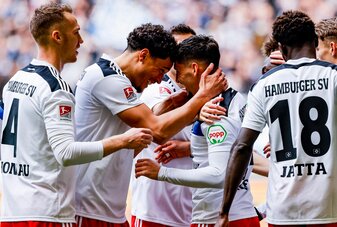 Der HSV feierte einen Heimsieg gegen Nürnberg. Der HSV feierte einen Heimsieg gegen Nürnberg.