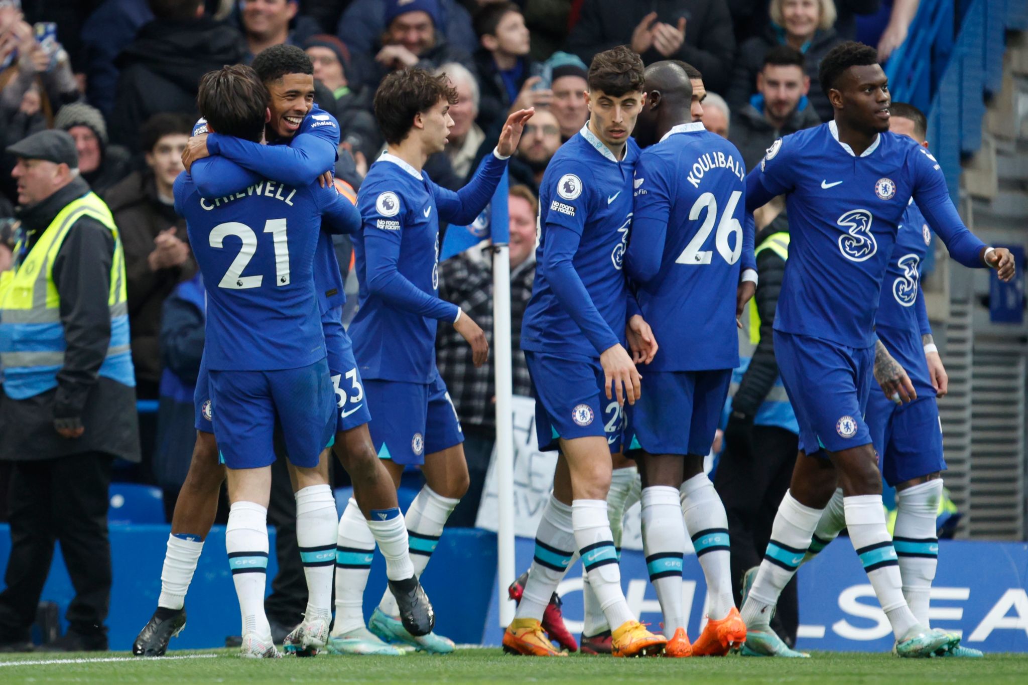 Chelsea holte sich gegen Leeds einen knappen Sieg.