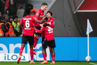 Leverkusen holte sich im Heimspiel gegen die Hertha die drei Punkte. Leverkusen holte sich im Heimspiel gegen die Hertha die drei Punkte.