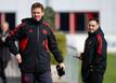 Bayern-Coach Julian Nagelsmann beim Abschlusstraining in München.