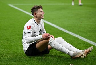 Wird Eintracht Frankfurt vorerst fehlen: Jesper Lindström. Wird Eintracht Frankfurt vorerst fehlen: Jesper Lindström.
