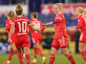 Frauen-Bundesliga: Bayern vorerst an der Spitze Frauen-Bundesliga: Bayern vorerst an der Spitze