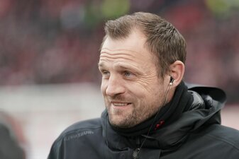 Fühlt sich in Mainz pudelwohl: Bo Svensson. Fühlt sich in Mainz pudelwohl: Bo Svensson.