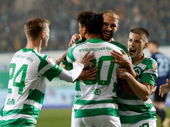 Wichtiger Heimsieg: Fürth setzt sich von der Abstiegszone ab Wichtiger Heimsieg: Fürth setzt sich von der Abstiegszone ab
