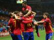 Spanien schlägt die Türkei deutlich mit 3:0 (Quelle: SID-IMAGES)
<br>© 2016 SID