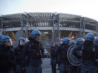 1000 Polizisten bei Länderspiel in Neapel im Einsatz 1000 Polizisten bei Länderspiel in Neapel im Einsatz