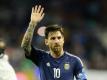 Rekordtor bei Argentiniens Sieg: Lionel Messi (Quelle: GETTY IMAGES NORTH AMERICA/SID)
<br>
<br>
<br>© 2016 SID