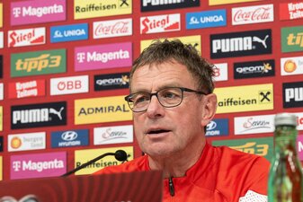 Derzeit Teamchef der österreichischen Nationalmannschaft: Ralf Rangnick. Derzeit Teamchef der österreichischen Nationalmannschaft: Ralf Rangnick.