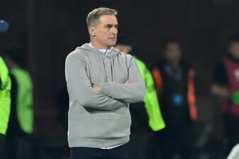 Erlebte einen emotionalen Abend: Türkei-Coach Stefan Kuntz. Erlebte einen emotionalen Abend: Türkei-Coach Stefan Kuntz.