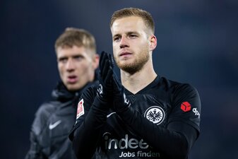 Frankfurts Hrvoje Smolcic hat sich eine Außenmeniskusverletzung zugezogen. Frankfurts Hrvoje Smolcic hat sich eine Außenmeniskusverletzung zugezogen.