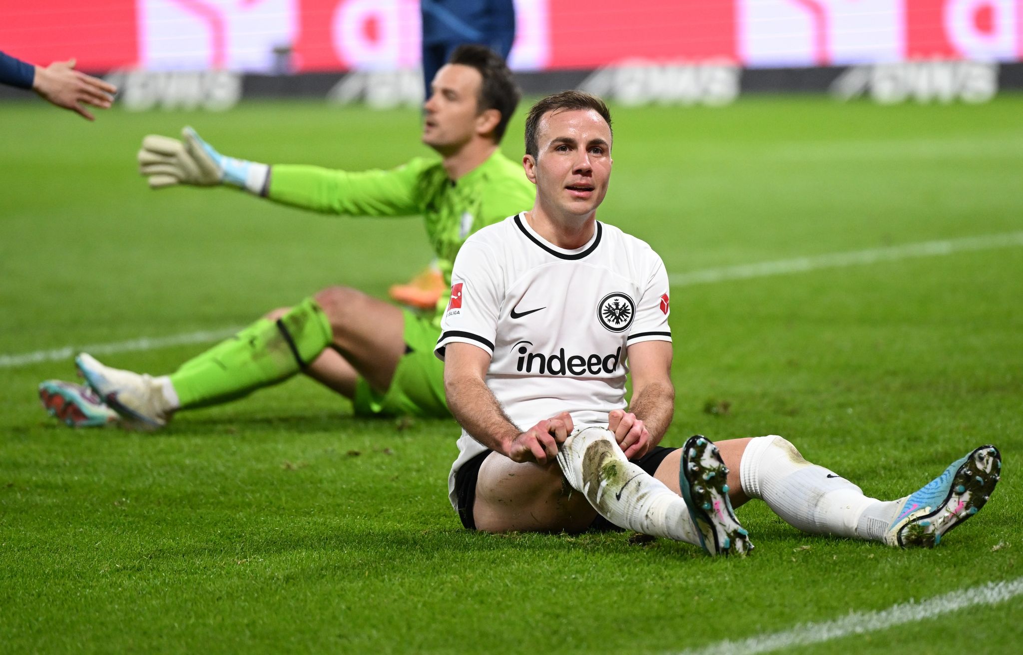 Mario Götze und die Eintracht kamen nicht über ein 1:1 gegen Bochum hinaus.