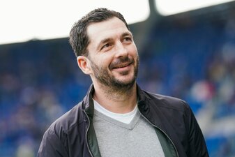 Hertha-Trainer Sandro Schwarz ist gespannt auf das Spiel gegen den SC Freibug. Hertha-Trainer Sandro Schwarz ist gespannt auf das Spiel gegen den SC Freibug.