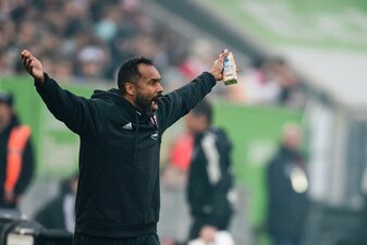 Erlebte ein intensives Spiel gegen den HSV: Fortuna-Coach Daniel Thioune. Erlebte ein intensives Spiel gegen den HSV: Fortuna-Coach Daniel Thioune.