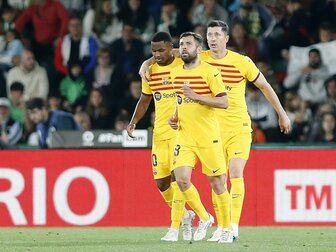 Lewandowski-Doppelpack bei Barcelonas Sieg Lewandowski-Doppelpack bei Barcelonas Sieg