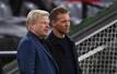 Bayerns Vorstandschef Oliver Kahn (l) und Ex-Trainer Julian Nagelsmann.