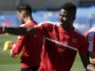 Der Schweizer Nationalspieler Breel Embolo wechselt zu Schalke 04. Foto: Jean-Christophe Bott
<br>dpa-infocom GmbH