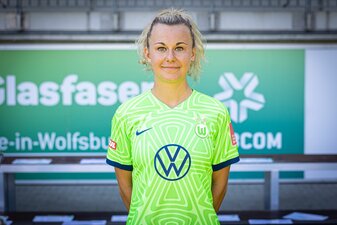 Wird dem VfL Wolfsburg vorerst fehlen: Lena Lattwein. Wird dem VfL Wolfsburg vorerst fehlen: Lena Lattwein.