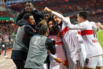 Der VfB Stuttgart hat das Pokal-Halbfinale erreicht.