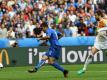 Italien gewinnt gegen Spanien (Quelle: SID-IMAGES)
<br>© 2016 SID