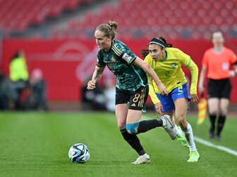 Rückschlag bei DFB-Frauen enttäuschen gegen Brasilien Rückschlag bei DFB-Frauen enttäuschen gegen Brasilien