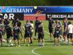 Von Évian geht es für das deutsche Team nach Bordeaux mit dem klaren Ziel Italien zu besiegen. Foto: Christian Charisius