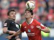 Christoph Moritz (r) spielt jetzt für den 1. FC Kaiserslautern. Foto: Torsten Silz