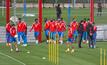 Training des FC Bayern auf dem Vereinsgelände in München.