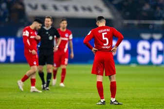 Hertha BSC steht vor sportlich und finanziell ungewissen Zeiten. Hertha BSC steht vor sportlich und finanziell ungewissen Zeiten.
