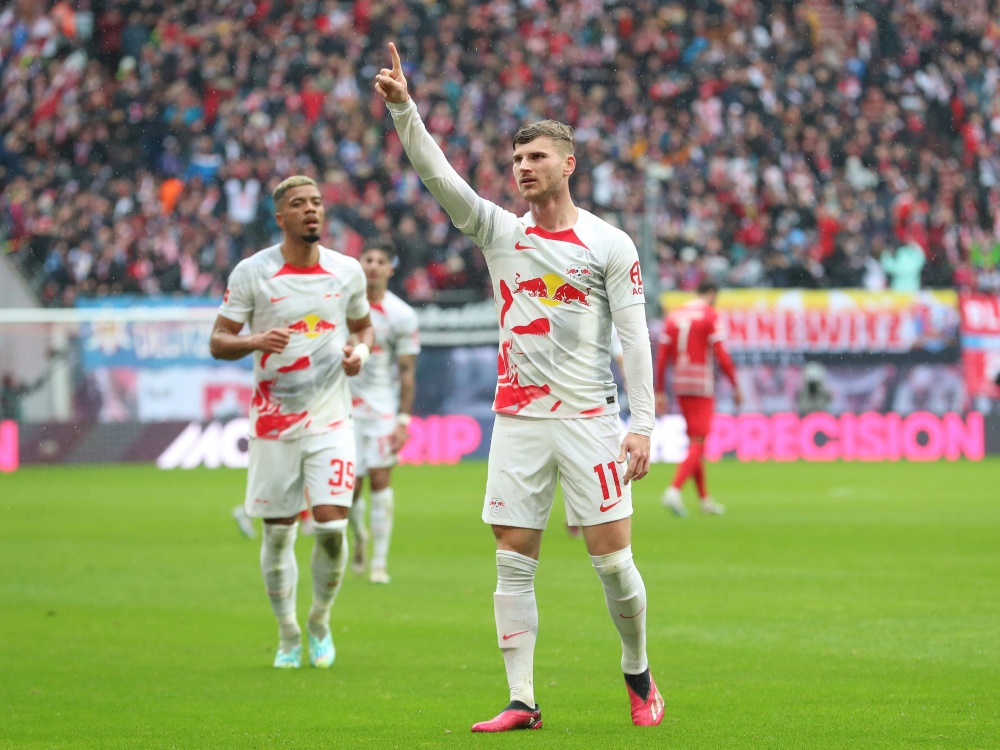 Werner führt RB Leipzig zum Sieg gegen Augsburg