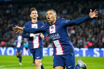 Erzielte sein 139. Liga-Tor für PSG: Kylian Mbappé. Erzielte sein 139. Liga-Tor für PSG: Kylian Mbappé.
