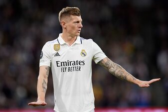 Toni Kroos tritt mit den Madrilenen zum Rückspiel beim FC Chelsea an. Toni Kroos tritt mit den Madrilenen zum Rückspiel beim FC Chelsea an.