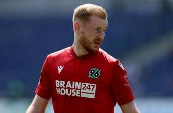 Die Zeichen für Kerk bei Hannover 96 stehen auf Abschied. Foto: Martin Rose/Getty Images Die Zeichen für Kerk bei Hannover 96 stehen auf Abschied. Foto: Martin Rose/Getty Images