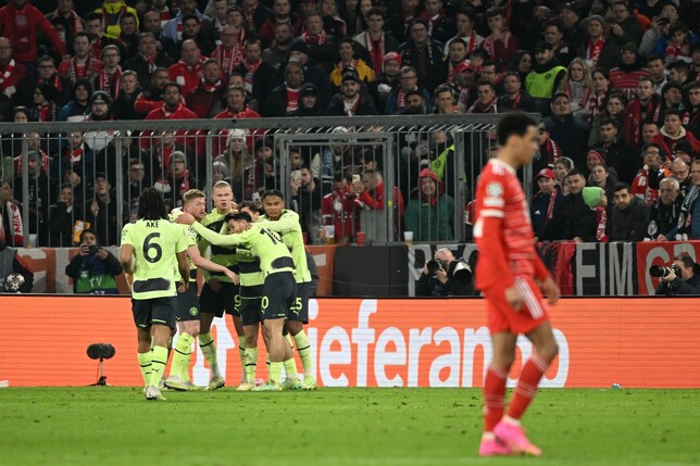 Der FC Bayern München schied gegen Manchester City aus.
