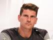 Mario Gomez spornt seine Mitspieler an: «Jetzt erst recht.» Foto: Arne Dedert