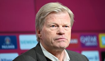 Bayern-Vorstandschef Oliver Kahn steht in der Kritik. Bayern-Vorstandschef Oliver Kahn steht in der Kritik.