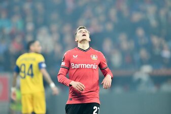 Der Leverkusener Florian Wirtz ist kurzfristig erkrankt. Der Leverkusener Florian Wirtz ist kurzfristig erkrankt.