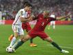 Portugal bangt um den Einsatz von Pepe (r.) (Quelle: SID-IMAGES)