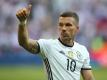 Podolski erwägt Rücktritt im Falle des Titelsgewinns (Quelle: FIRO/SID-IMAGES)