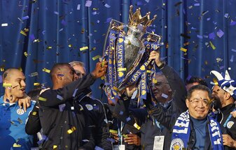Leicester 2016. Ein "Märchen" des englischen Fußballs. Foto: Adrian Dennis/AFP via Getty Images Leicester 2016. Ein "Märchen" des englischen Fußballs. Foto: Adrian Dennis/AFP via Getty Images