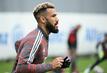 Eric Maxim Choupo-Moting beim Abschlusstraining des FC Bayern an der Säbener Straße.