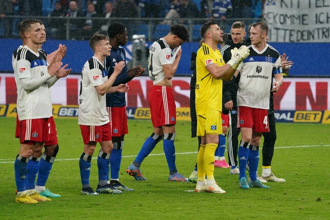 Die HSV-Profis konnten sich gegen Paderborn nur für einen Punkt bedanken.