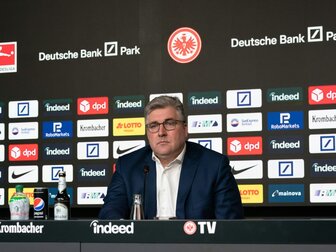 Frankfurt: Hellmann lässt Glasners Zukunft offen Frankfurt: Hellmann lässt Glasners Zukunft offen