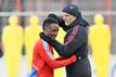 Sarr beim FC Bayern - das Missverständnis könnte bald zu Ende gehen. Foto: Sebastian Widmann/Getty Images