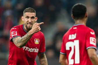 Robert Andrich hat sich im Halbfinal-Hinspiel möglicherweise einen Mittelfußbruch zugezogen. Robert Andrich hat sich im Halbfinal-Hinspiel möglicherweise einen Mittelfußbruch zugezogen.