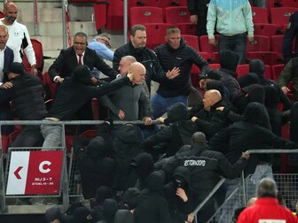 Ausschreitungen nach Conference-League-Halbfinale Ausschreitungen nach Conference-League-Halbfinale